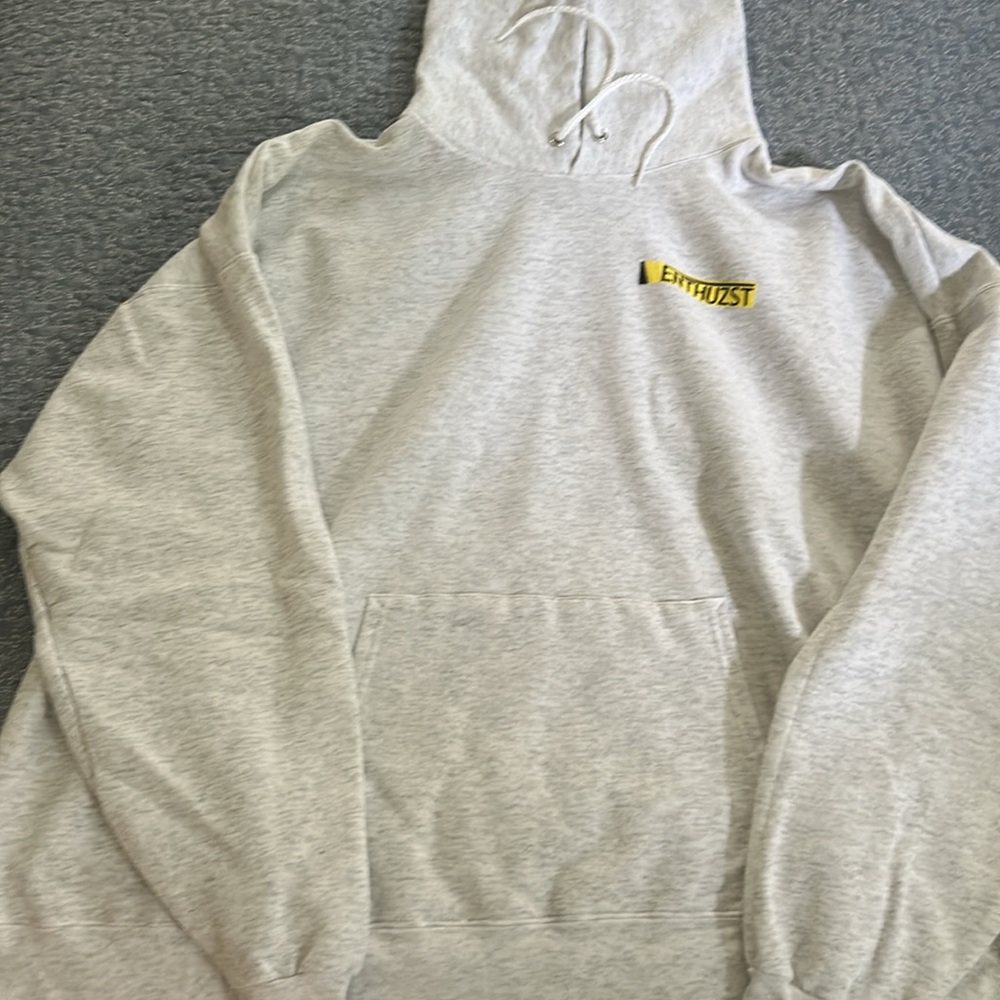Enthuzst hoodie sweatshirt, size 3XL, gray